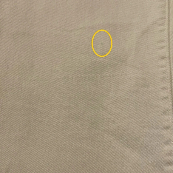 LEVI'S 712 Mid Rise Slim Through Hip‎ and Thigh Jeans in White Wash - Picture 6 of 9